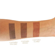 henna para cejas color castaño oscuro
